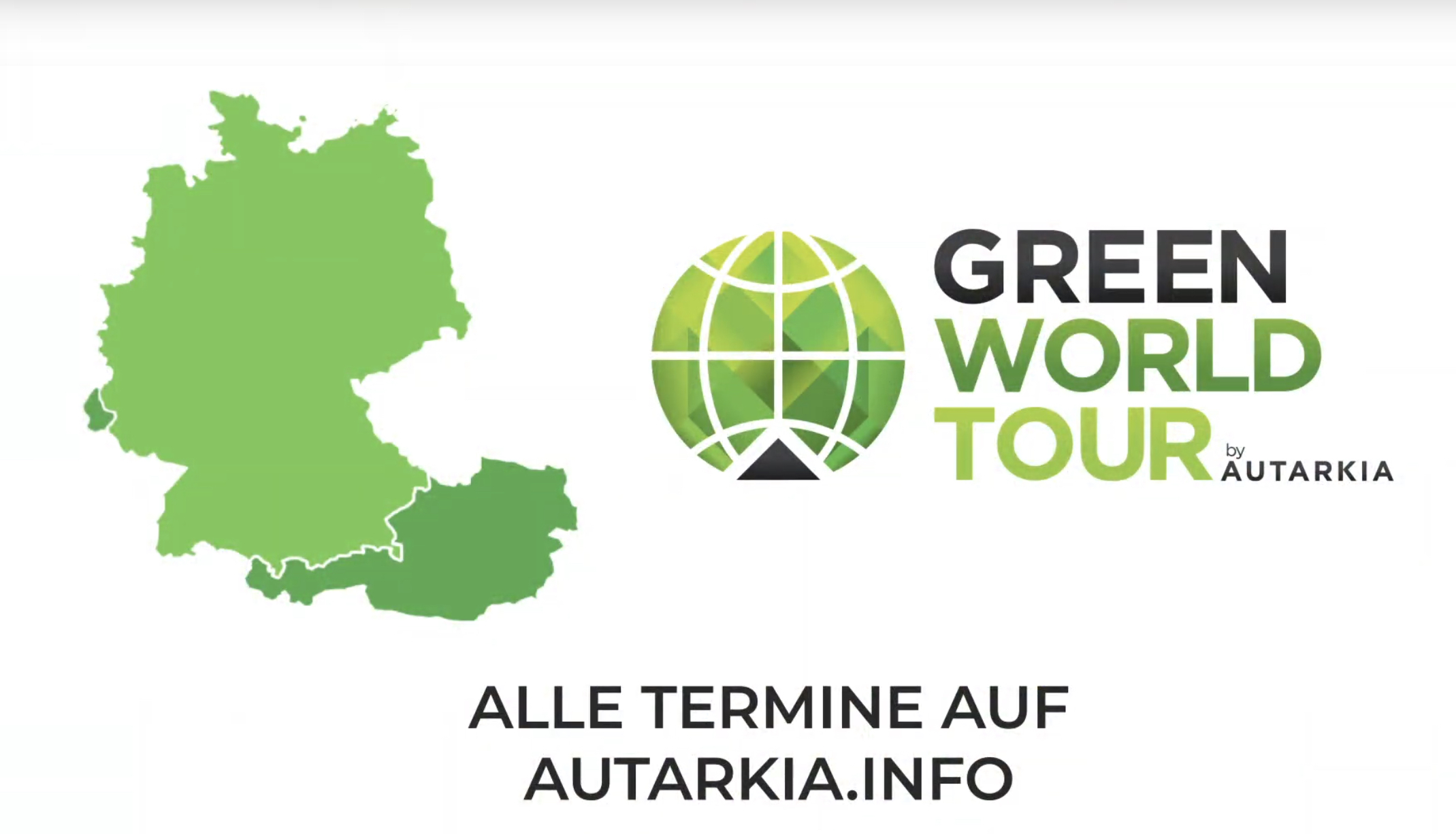 Green World Tour Flyer